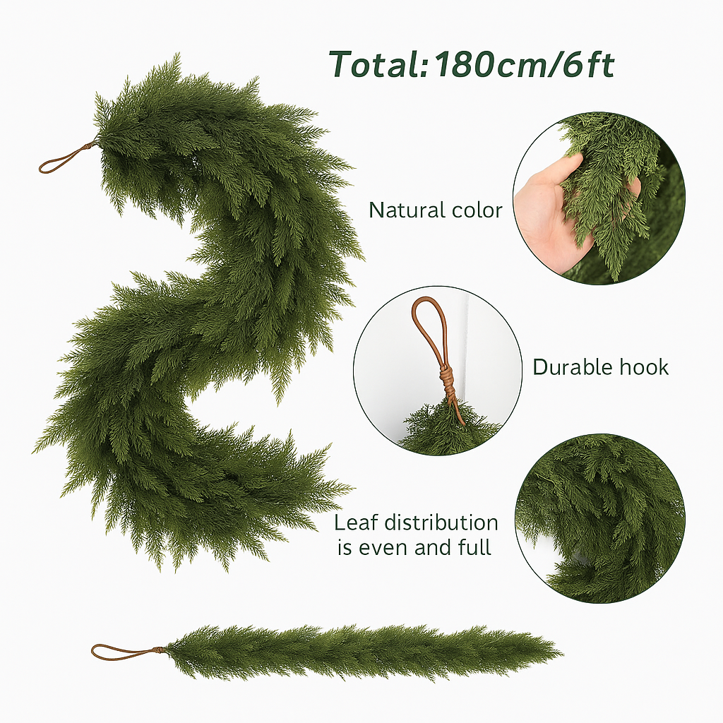 Everlyn Cedar Garland