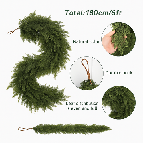 Everlyn Cedar Garland